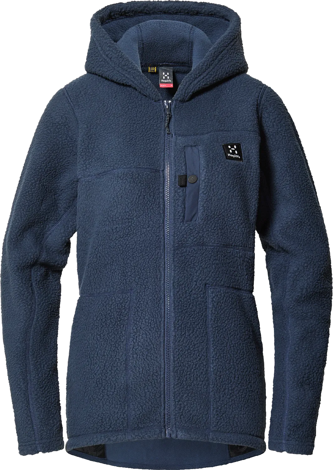 Haglöfs Women's Malung Pile Hood Tarn Blue | Buy Haglöfs Women's Malung Pile Hood Tarn Blue here | Outnorth