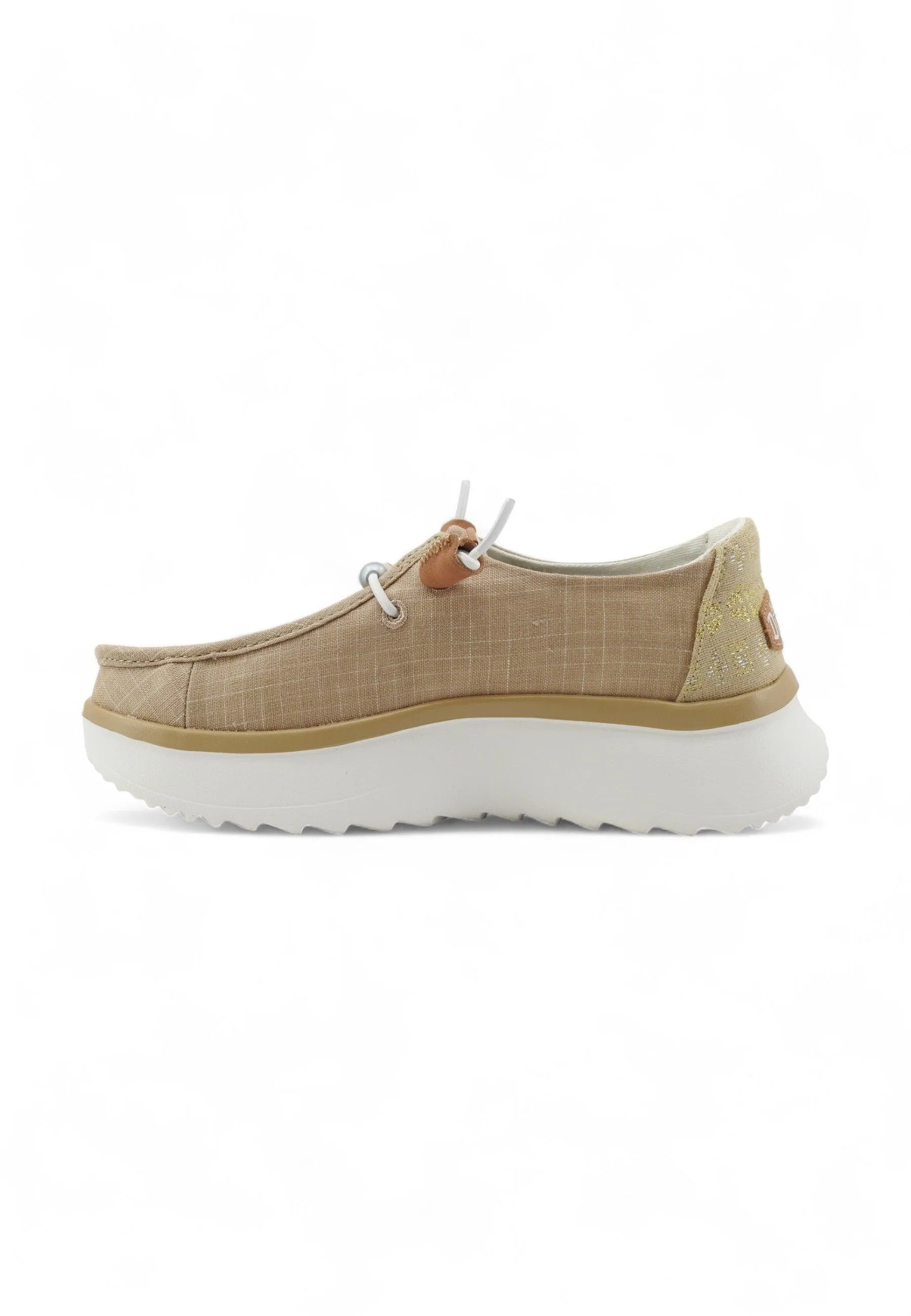 HEY DUDE Wendy Peak Sneaker Donna Tan Beige 40739-265