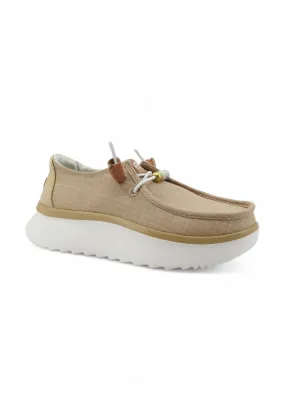 HEY DUDE Wendy Peak Sneaker Donna Tan Beige 40739-265