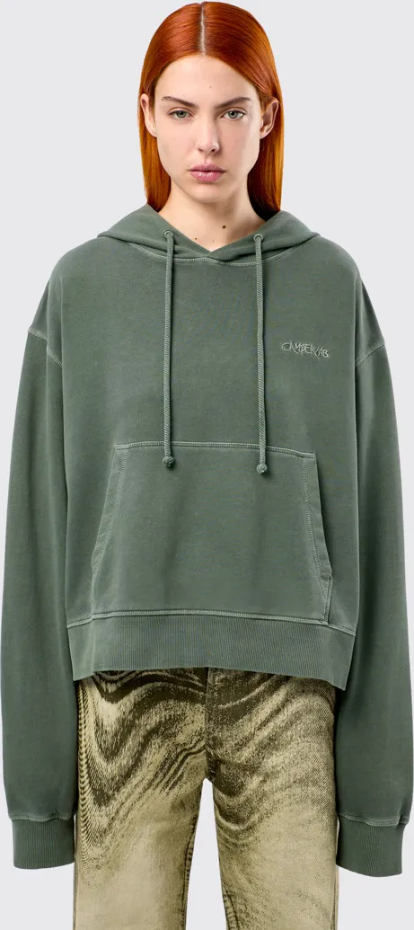 Hoodie Green Cotton Hoodie