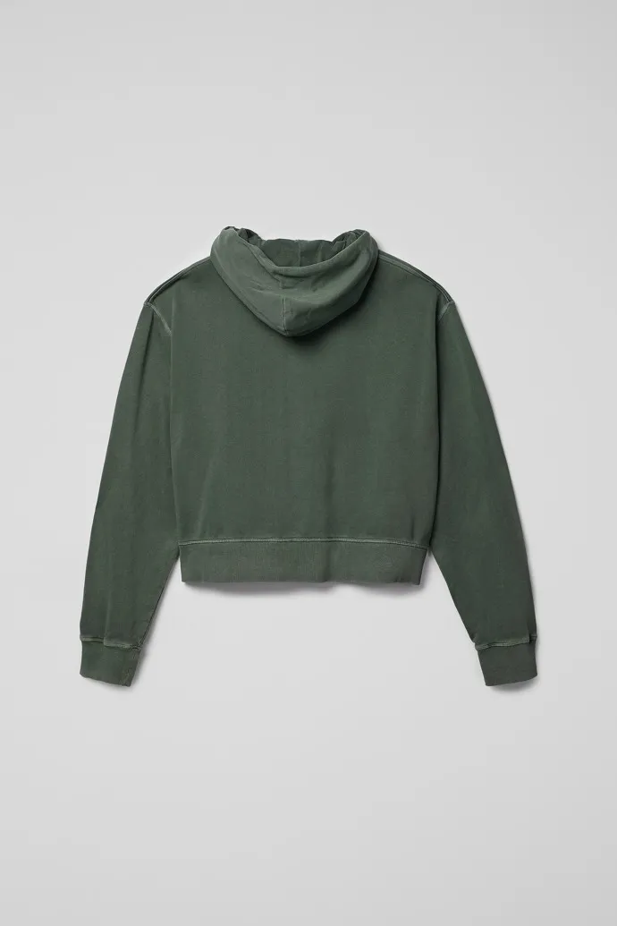 Hoodie Green Cotton Hoodie