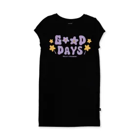 HS Black Tee Dress - Good Days