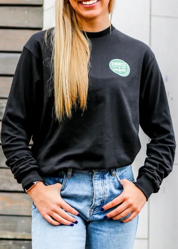 Jadelynn Brooke Big Things Long Sleeve Black