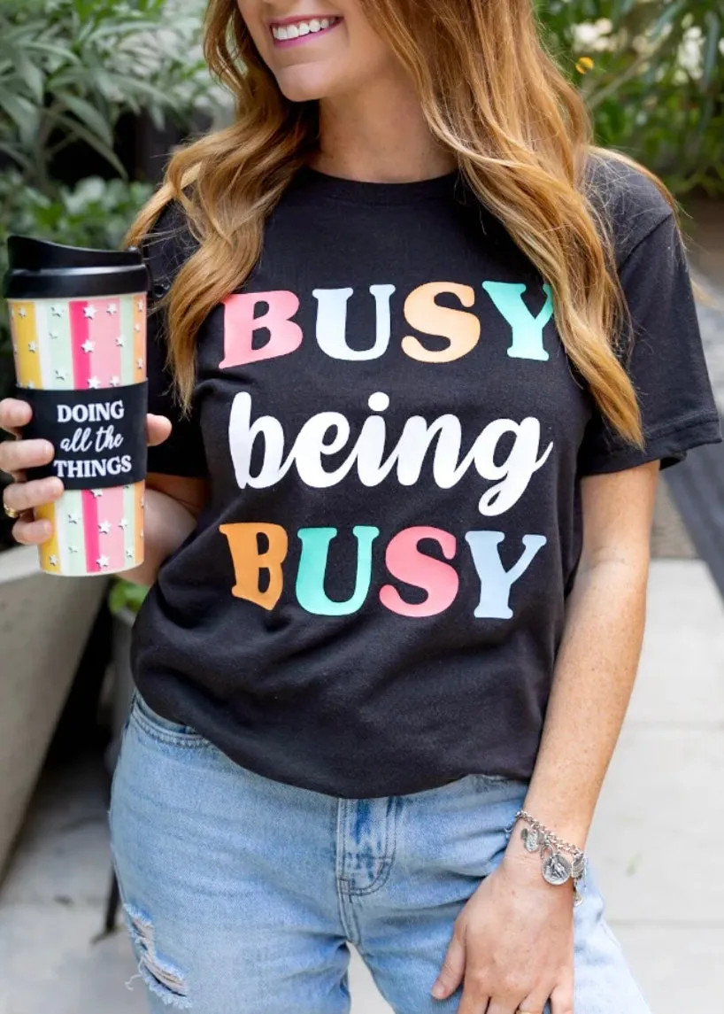 Jadelynn Brooke Busy Tee