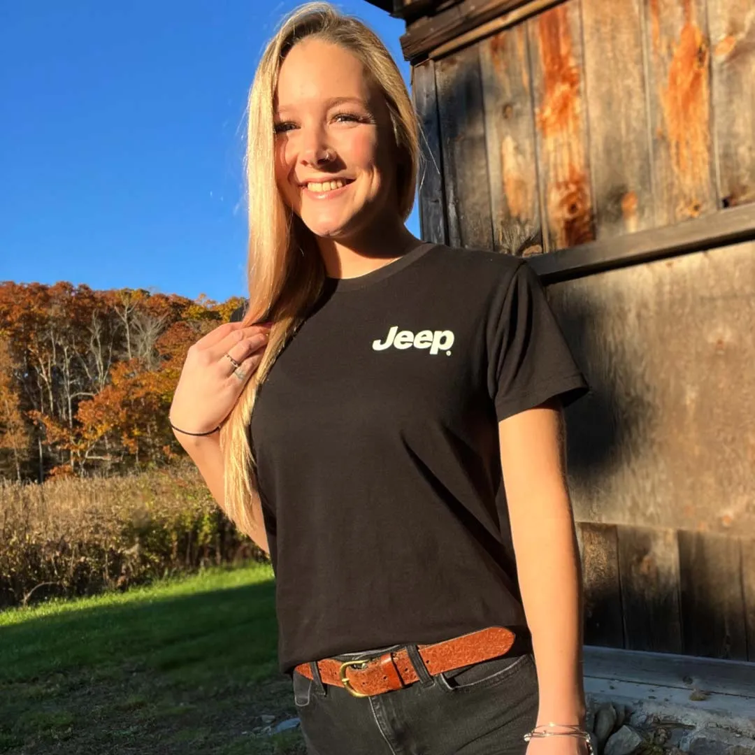 Jeep outdoor tee shirt for freedom seekers.