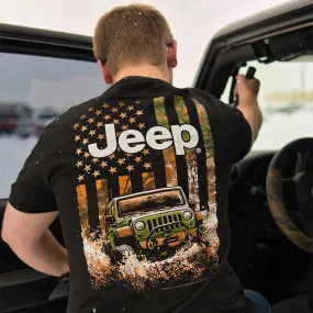 Jeep outdoor tee shirt for freedom seekers.