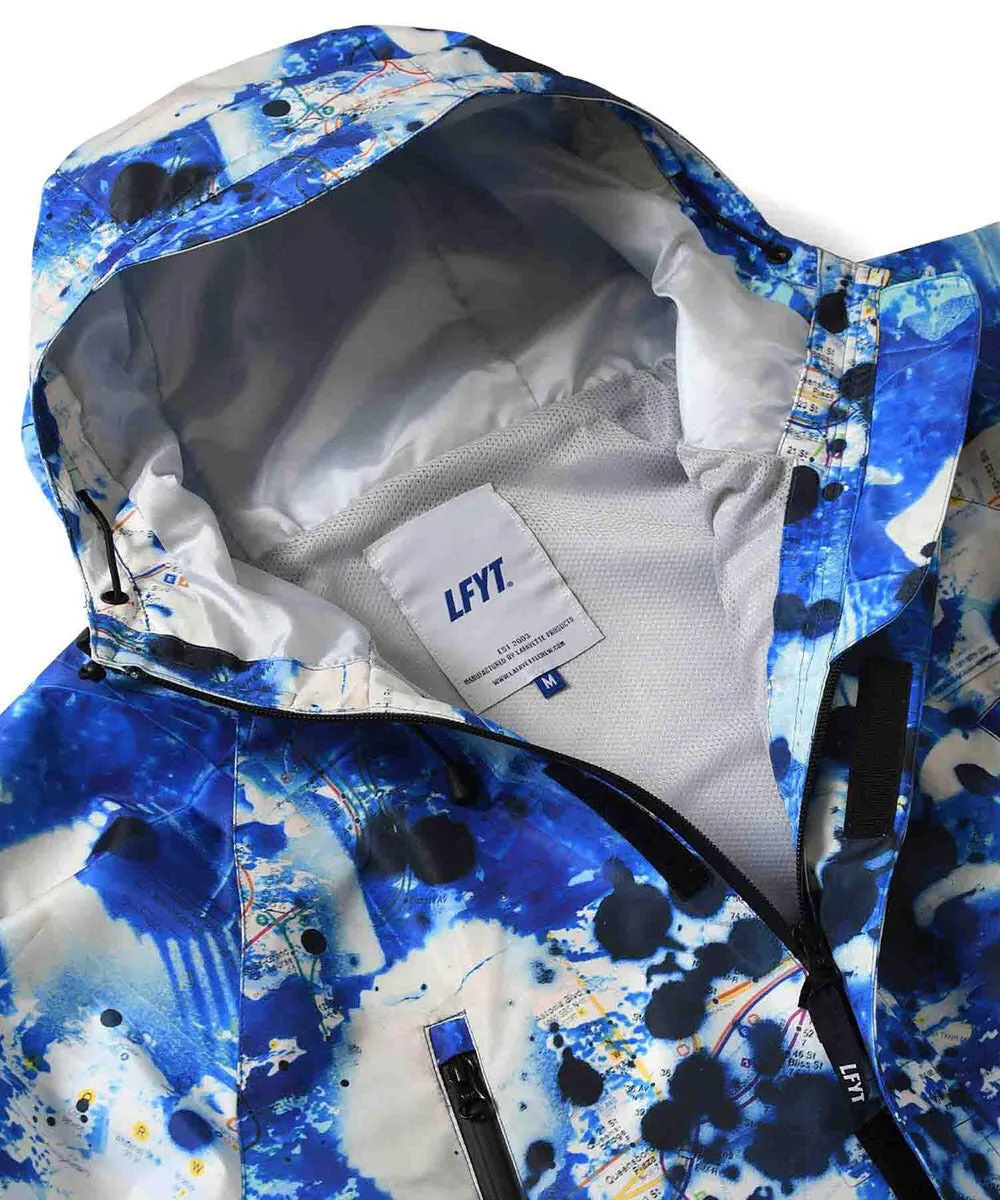 Lafayette x Stash Subway Map 3Layer Nylon Jacket Blue