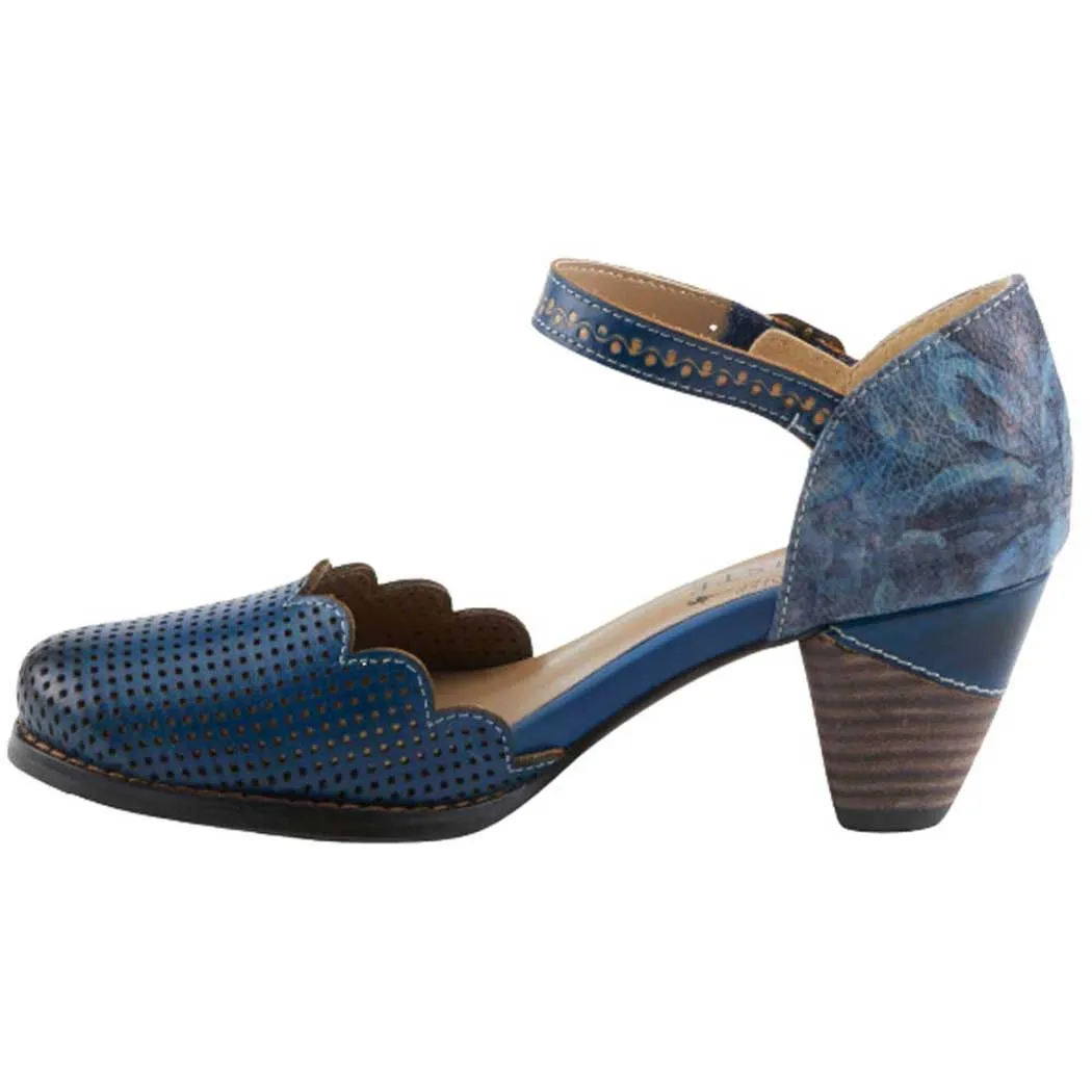 L'Artiste by Spring Step Parchelle Heel Navy Multi (Women's)