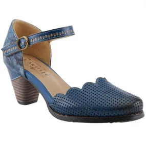 L'Artiste by Spring Step Parchelle Heel Navy Multi (Women's)