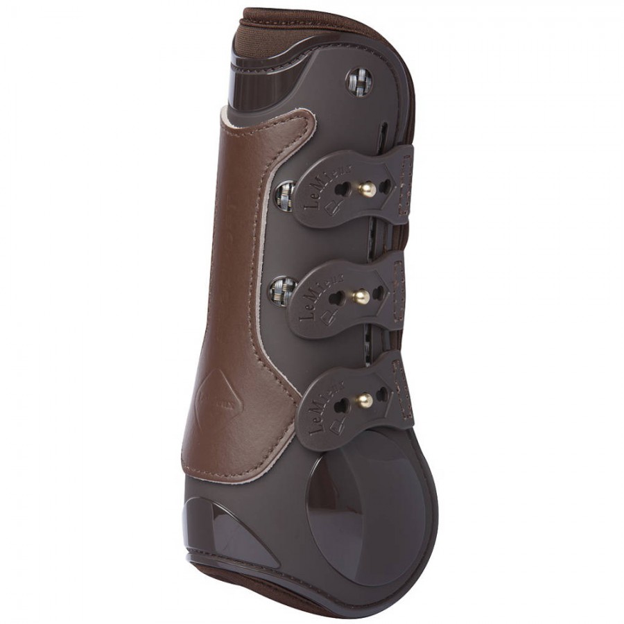 Lemieux Teknique tendon boots Brown