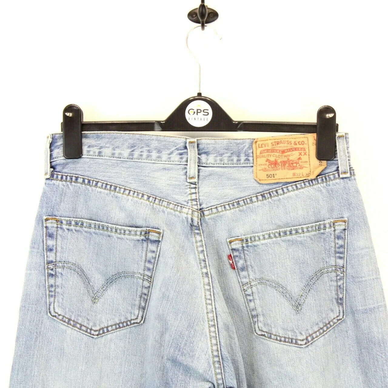 LEVIS 501 Jeans Light Blue | W32 L32