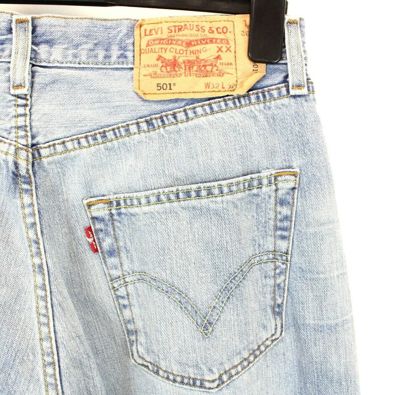 LEVIS 501 Jeans Light Blue | W32 L32