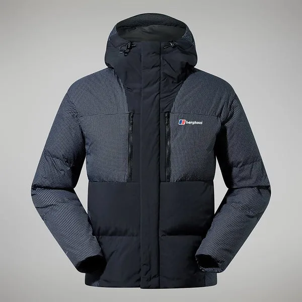 Men's Sabber Down Hooded Jacket - Black