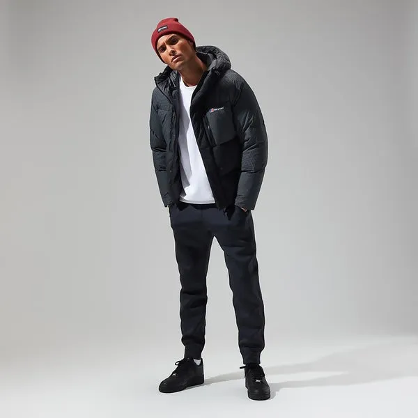 Men's Sabber Down Hooded Jacket - Black