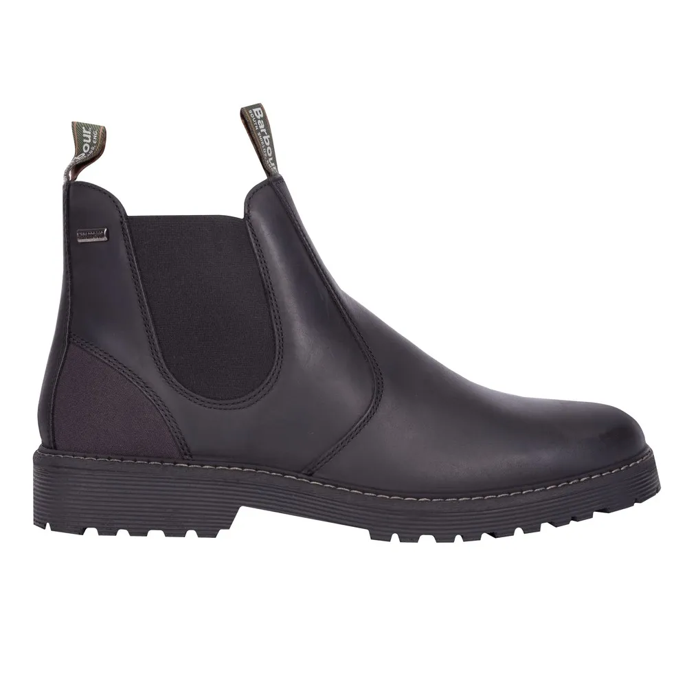 Mens Black Patton Chelsea Boot