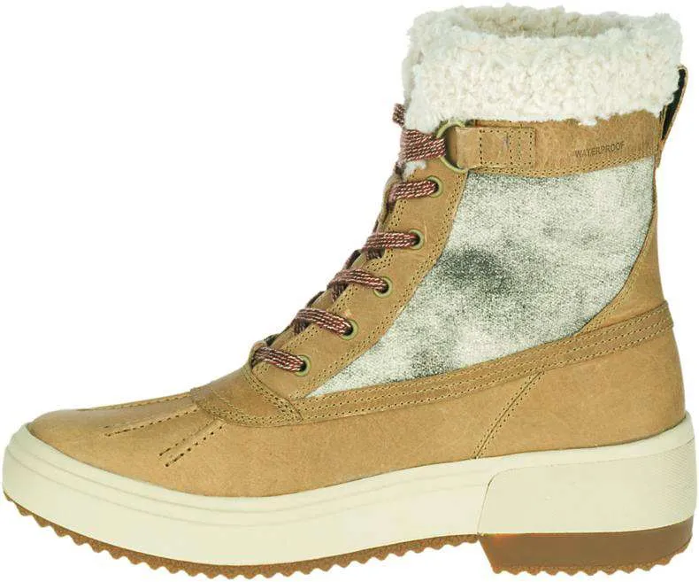 Merrell Women’s Haven Mid Lace Polar Waterproof Boots – Camel