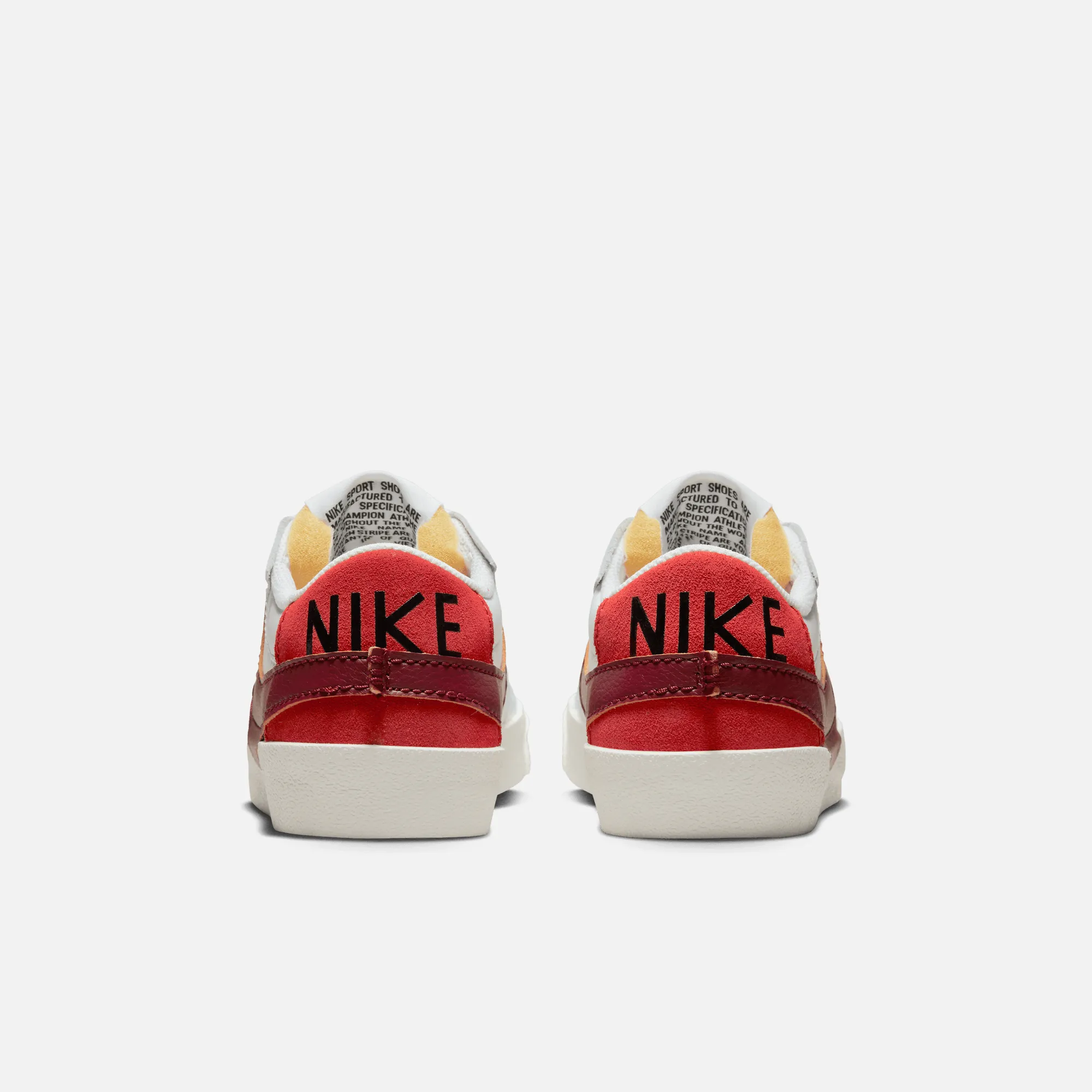 Nike Women's Blazer Low Jumbo White Red