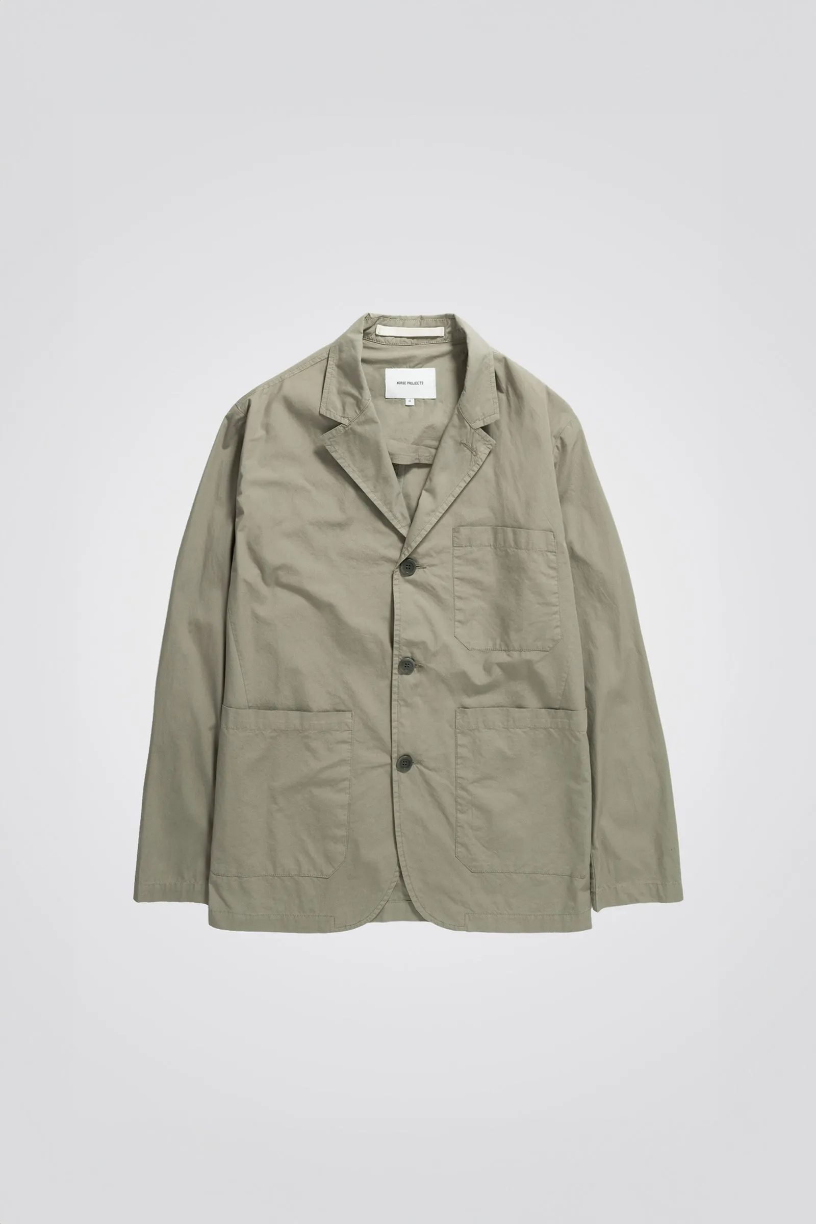 Norse Projects Nilas Typewriter Work Jacket Clay