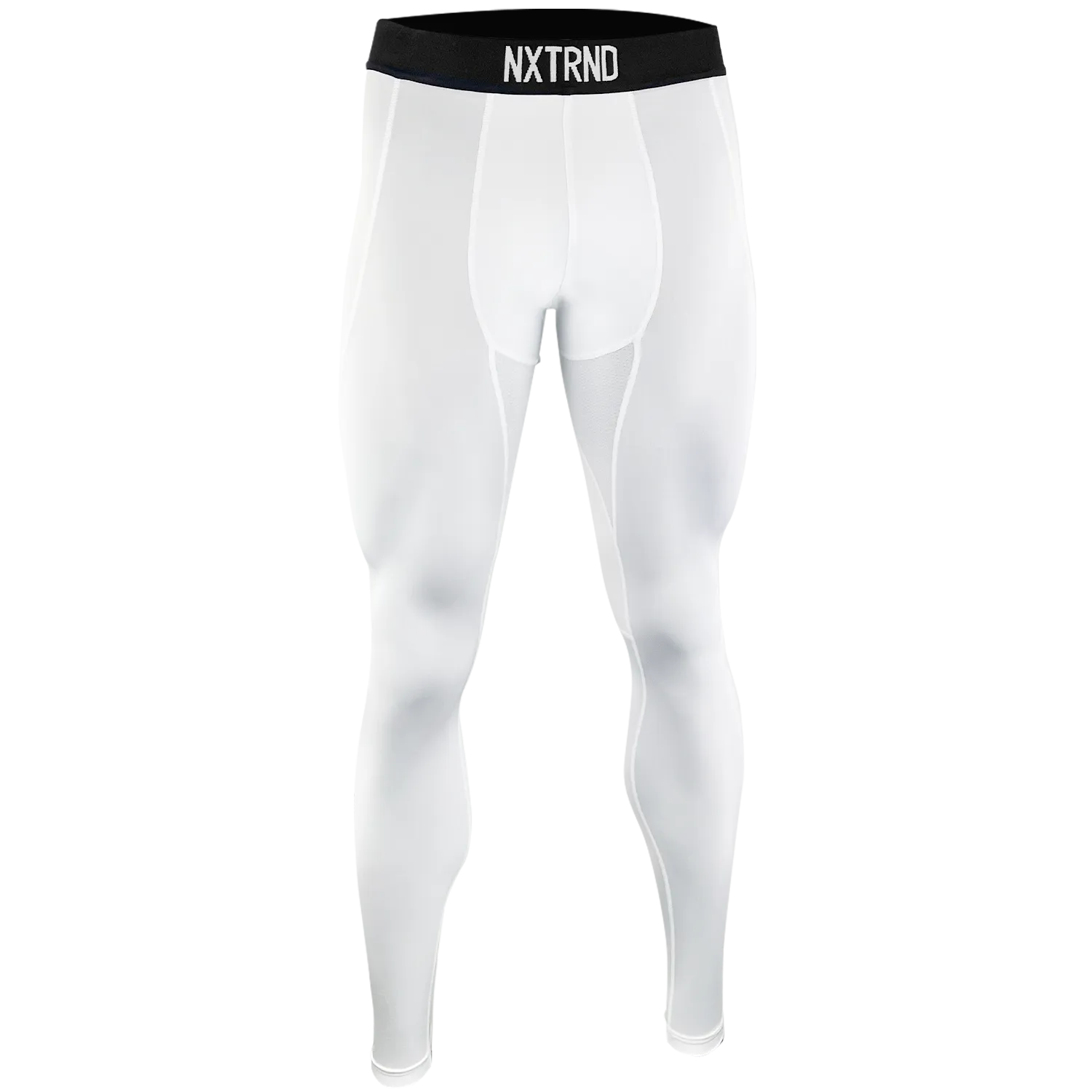 Nxtrnd White Compression Pants