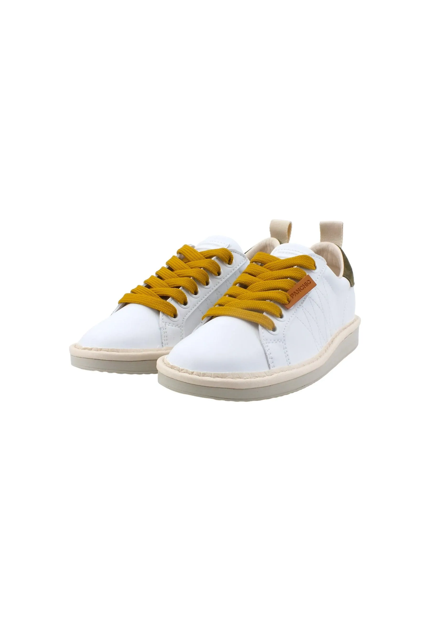 PAN CHIC Sneaker Bambino White Sage YellowP01K00200243004