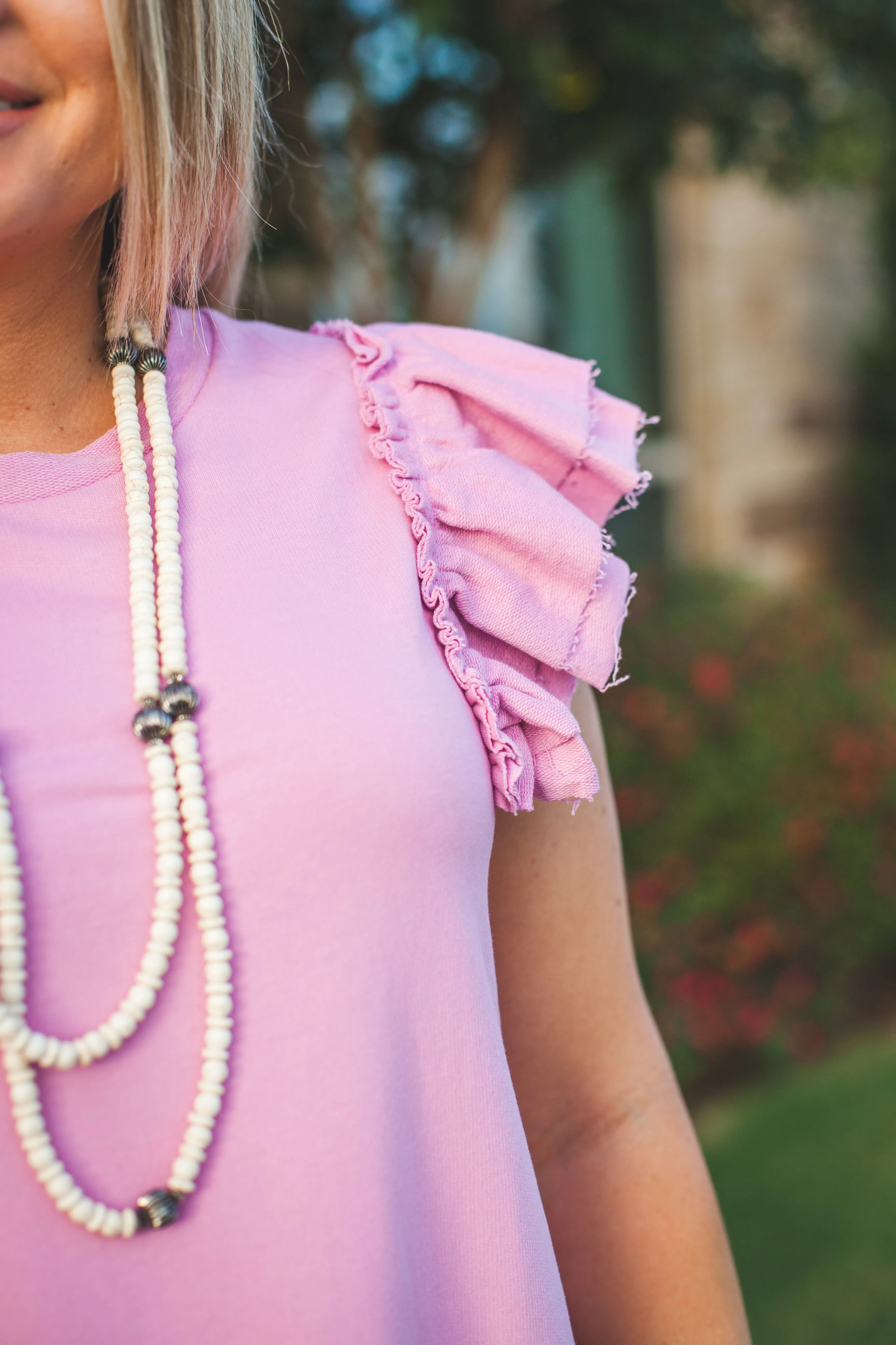 Pink Knit Dress