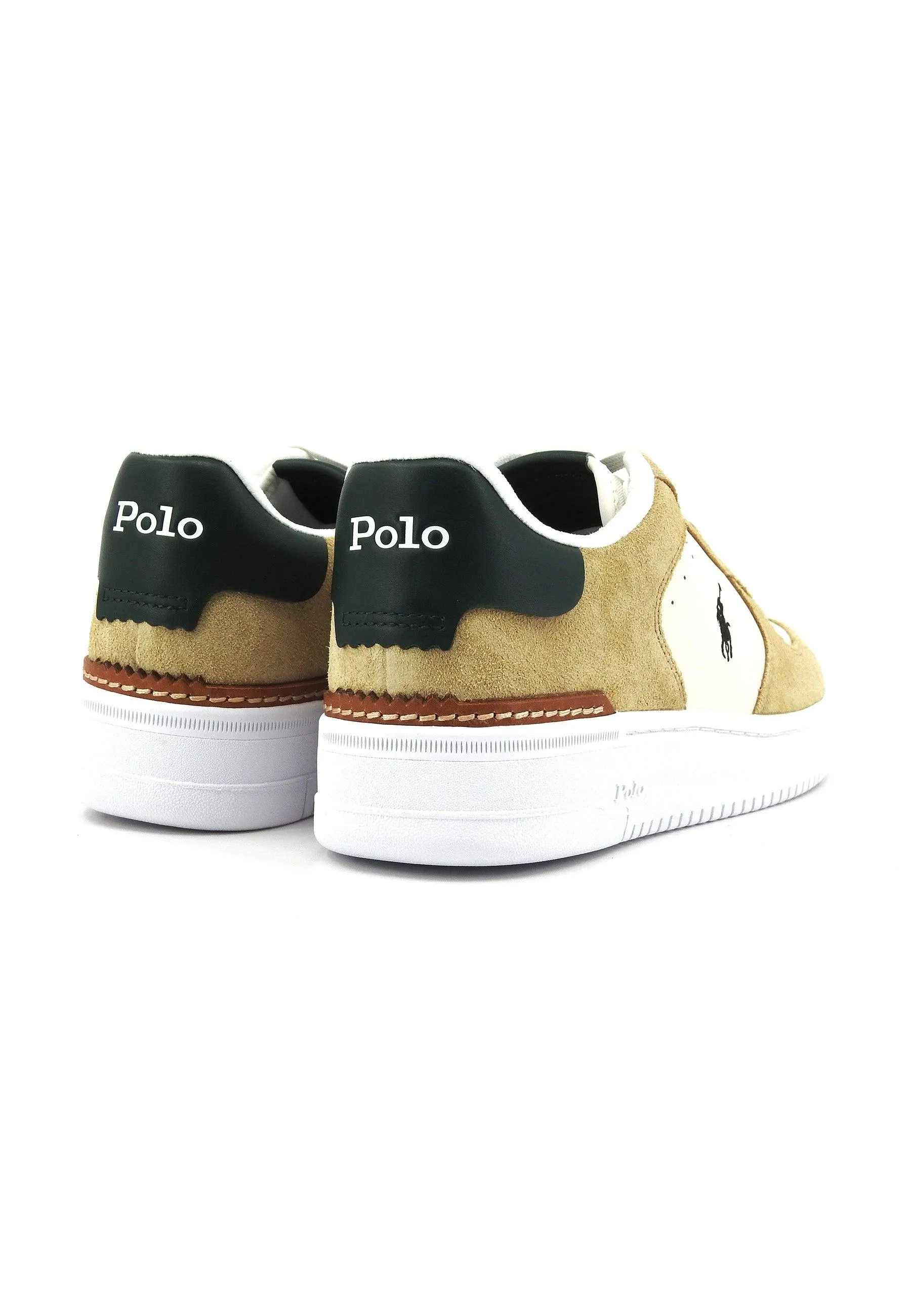 POLO RALPH LAUREN Sneaker Uomo White Multi Fantasia 809931569002