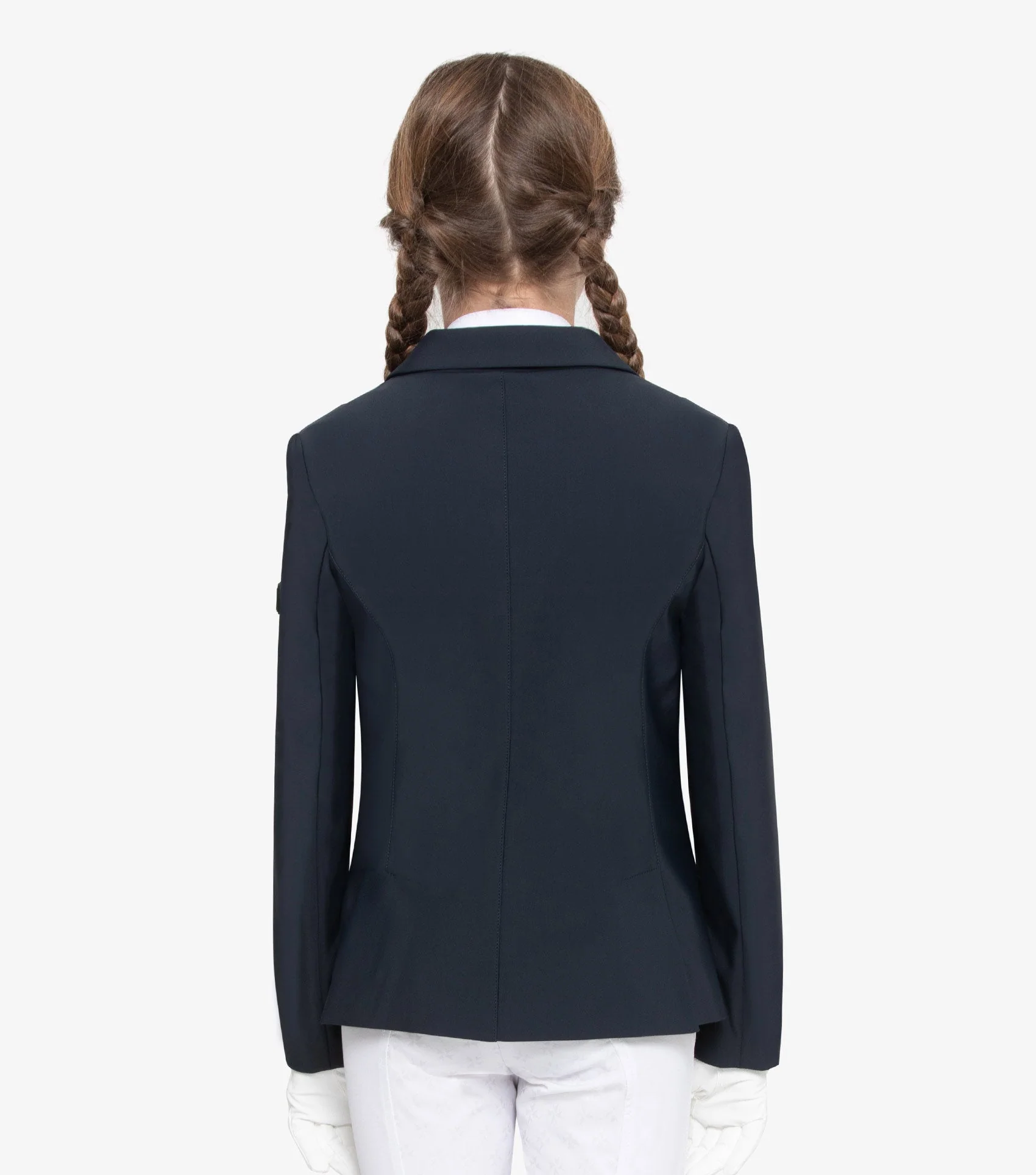 Premier Equine Hagen Junior Competition Jacket in Navy | Elite Saddlery