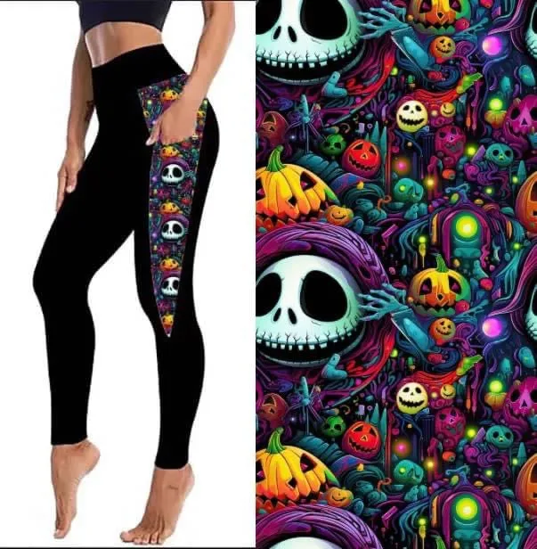 PREORDER Halloween Pocket Leggings