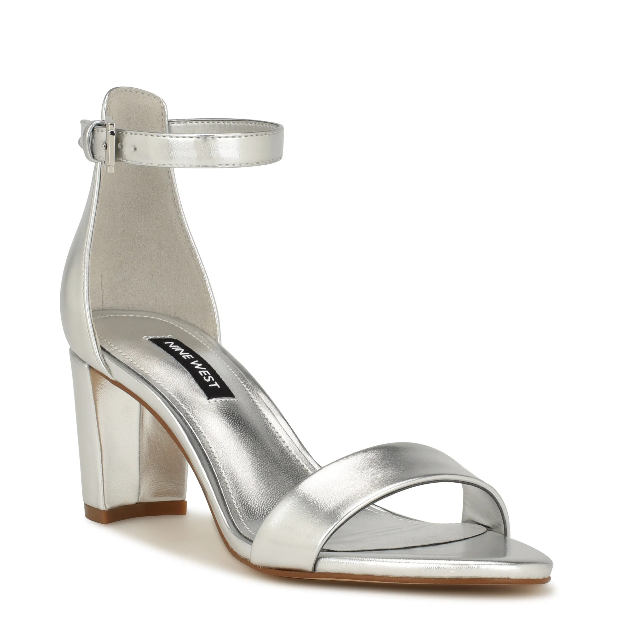 Pruce Ankle Strap Block Heel Sandals