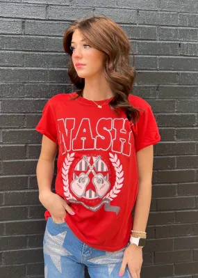 Recycled Nash Tee | Red