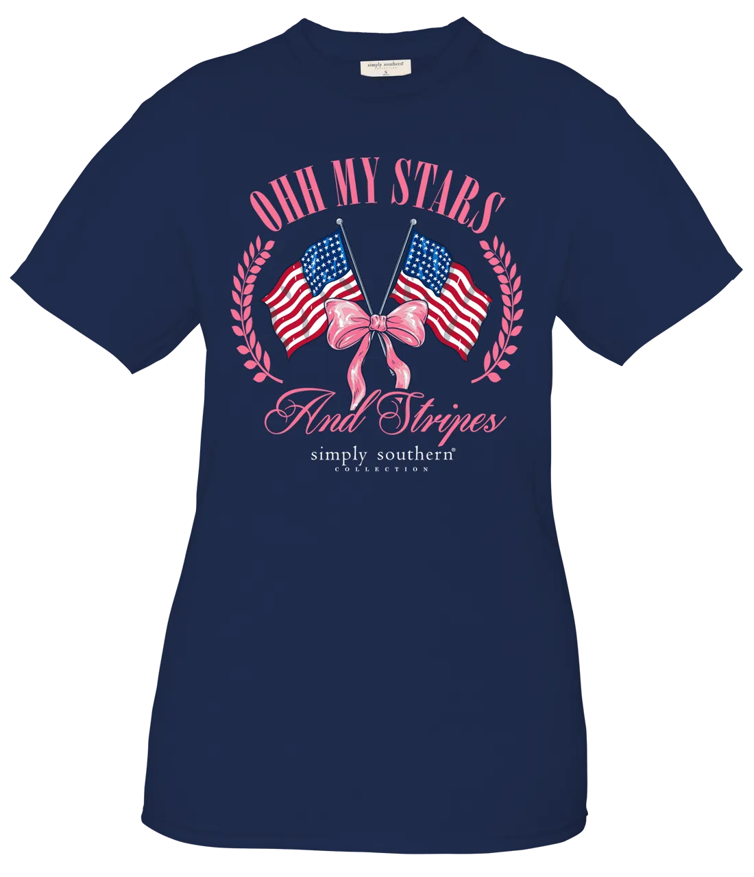 Shimmering Stars and Stripes T-Shirt