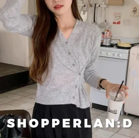 SHOPPERLAND | Casual Nylon Rib Long Sleeves Plain - Street Style