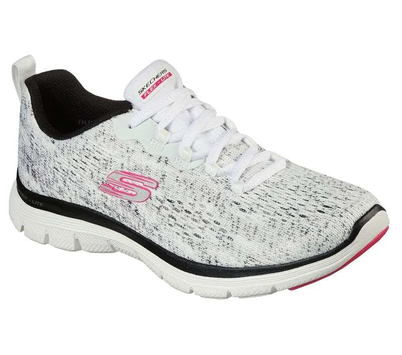 Skechers Women’s Flex Appeal 4.0 Vivid Spirit shoes – Gray Pink