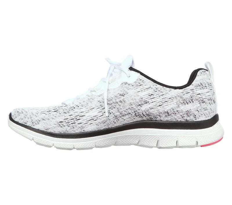 Skechers Women’s Flex Appeal 4.0 Vivid Spirit shoes – Gray Pink