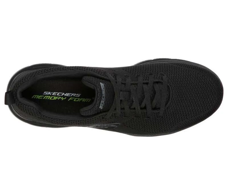 Skechers Women’s Summits Bungee Slip On  Wide Fit Shoes – Black