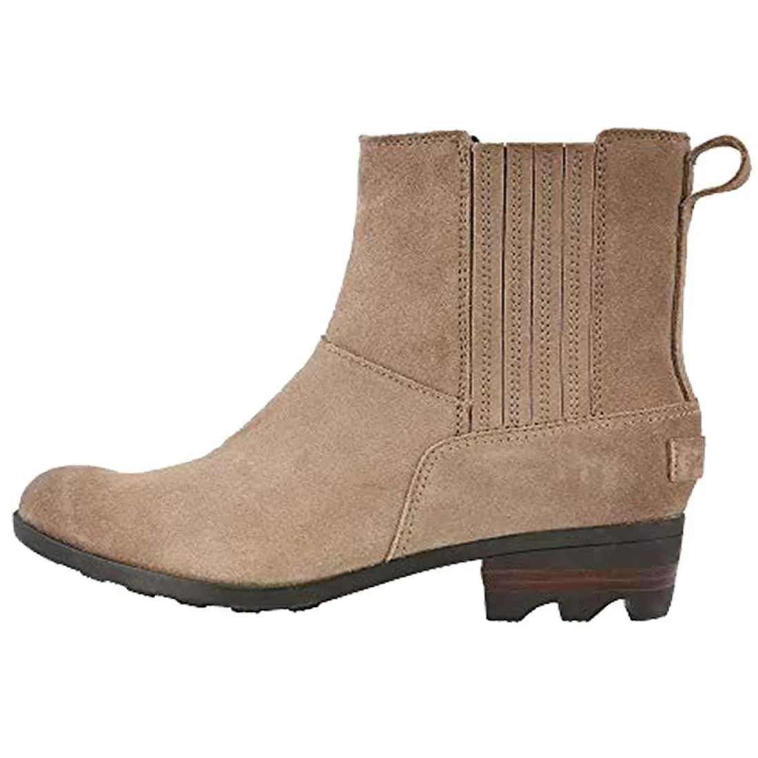 Sorel Women’s Lolla Chelsea Boots (Ash Brown/Buffalo Suede)