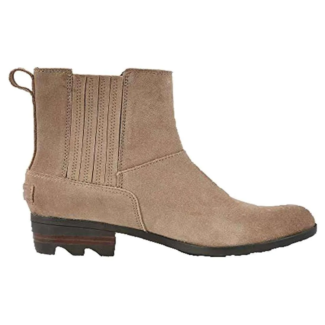 Sorel Women’s Lolla Chelsea Boots (Ash Brown/Buffalo Suede)