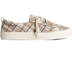 Sperry Womens Crest Vibe Plaid Wool Sneakers