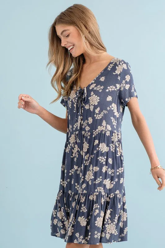 Spring Denim Dress - Women's Blue Jean Dress for Spring 2022