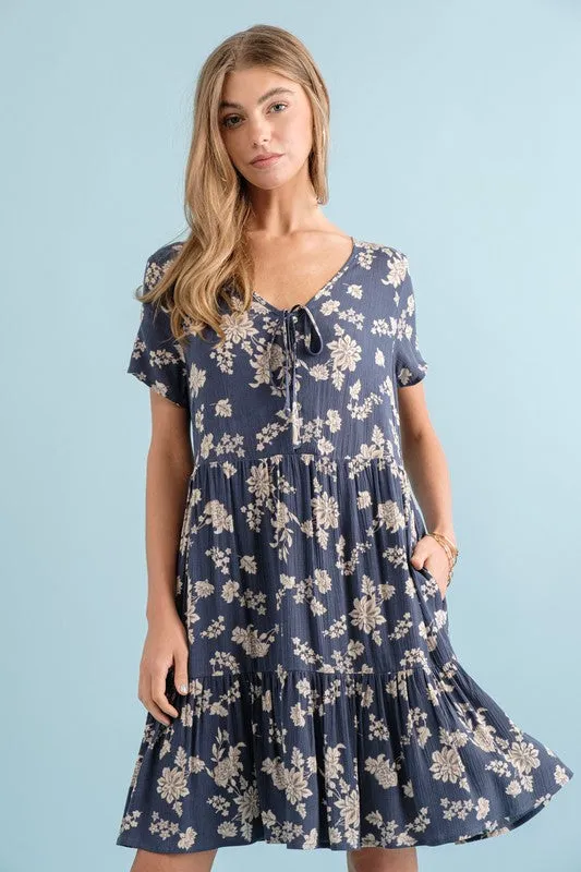 Spring Denim Dress - Women's Blue Jean Dress for Spring 2022