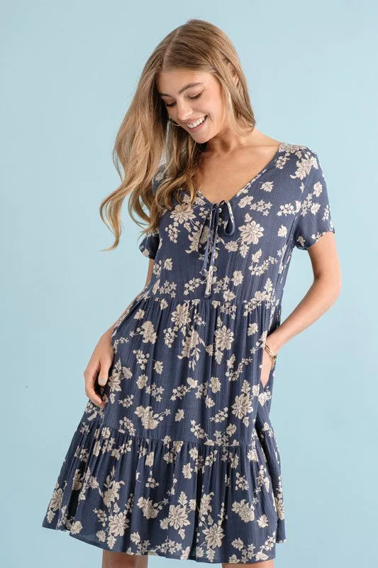 Spring Denim Dress - Women's Blue Jean Dress for Spring 2022