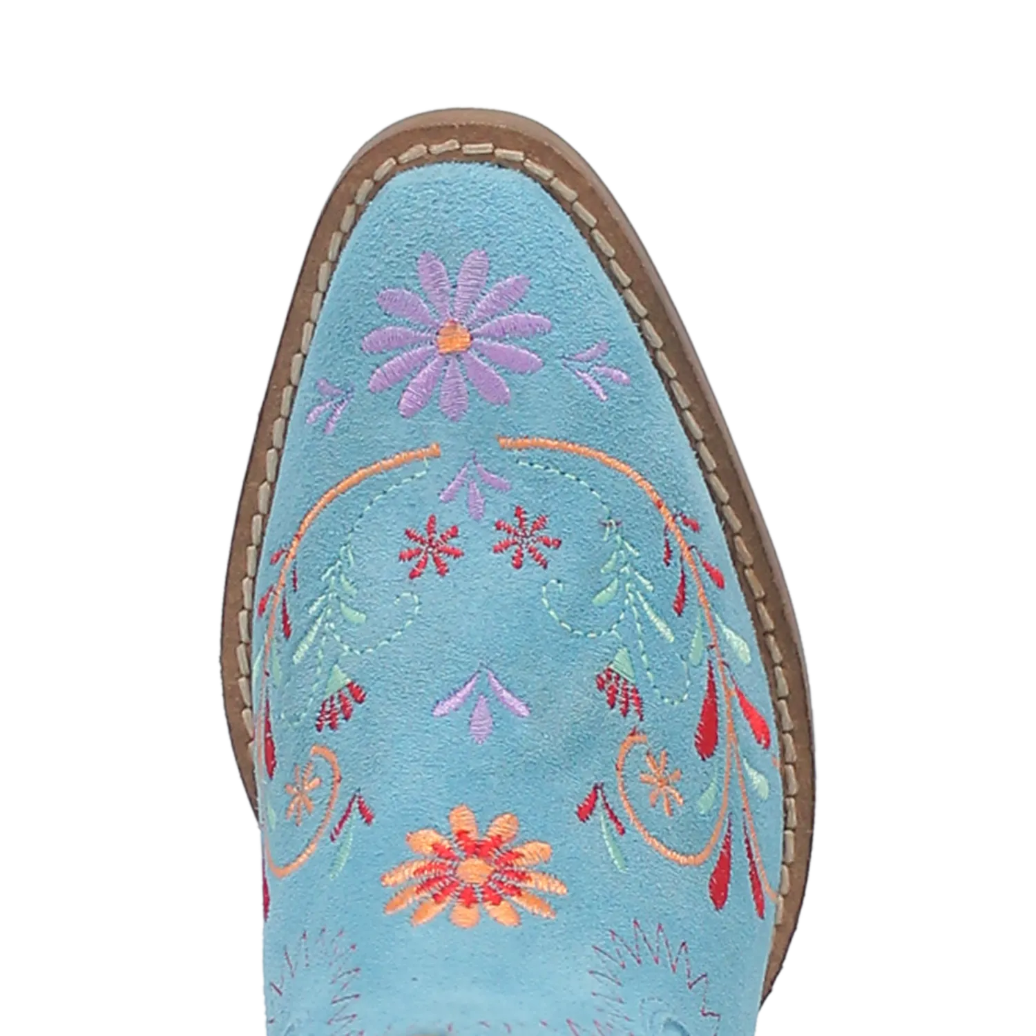 Sugar Bug Blue Leather Bootie (DS)