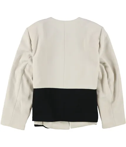 Tahari Womens Colorblocked Blazer Jacket