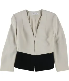 Tahari Womens Colorblocked Blazer Jacket