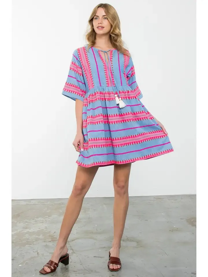 Tassel Tie Dress