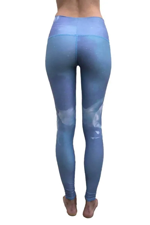 TEEKI // HIGH HORSES LEGGINGS - BLUE