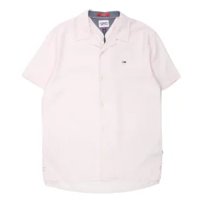 Tommy Jeans Pink Camp Shirt