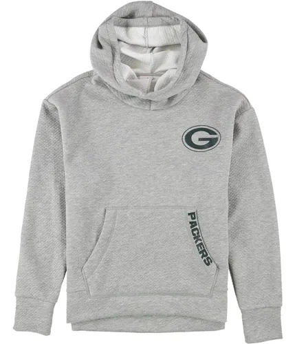 Touch Womens Green Bay Packers Textured Hoodie Sweatshirt