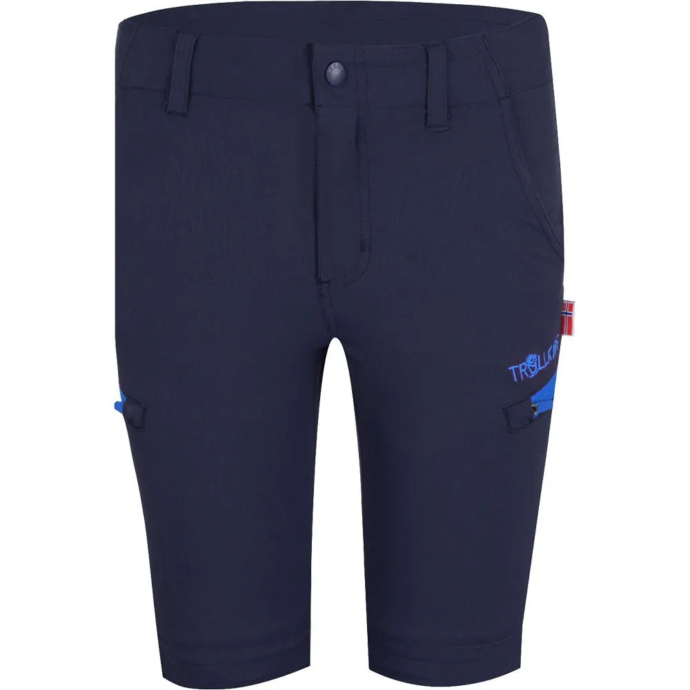 Trollkids - Kjerag Zip Off-Trekking Pants Kids navy medium blue