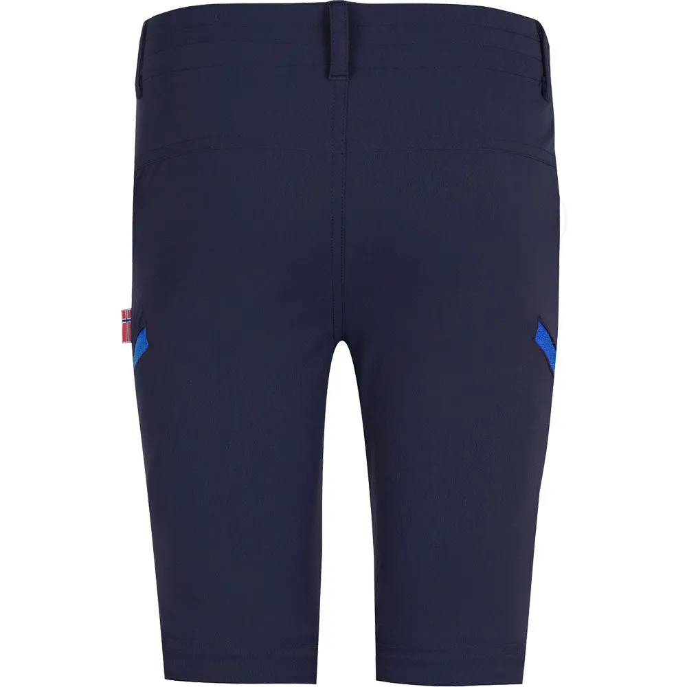 Trollkids - Kjerag Zip Off-Trekking Pants Kids navy medium blue